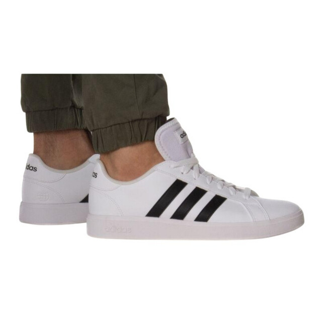Adidas Heren grand court 2.0 leren trainers UTPP2257_white large