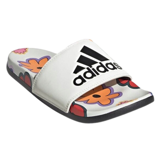 Adidas Dames adilette comfort sliders UTPP1811_whitemulticoloured large