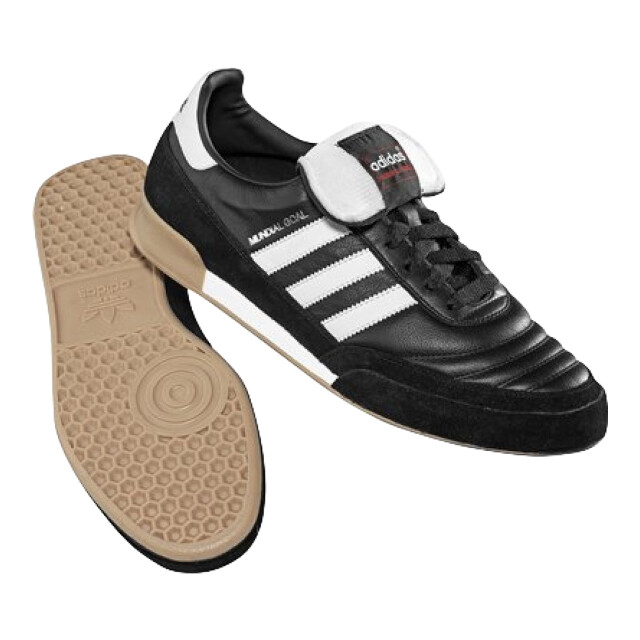 Adidas Heren mundial goal split leren zaalvoetbalschoenen UTPP217_black large