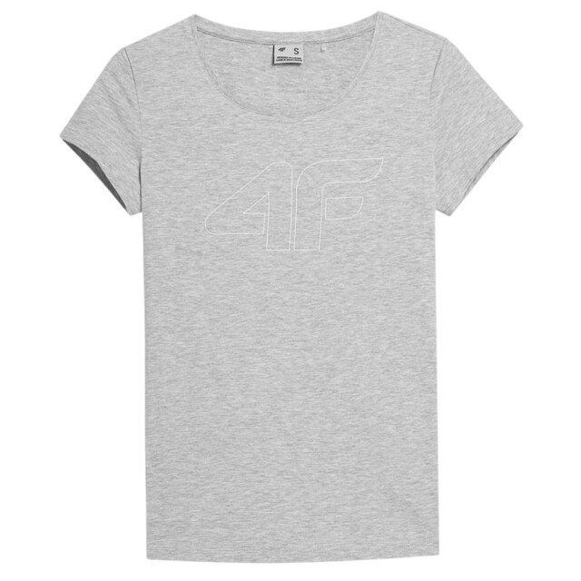 4F Dames h4z22-tsd353 t-shirt UTPP1734_grey large