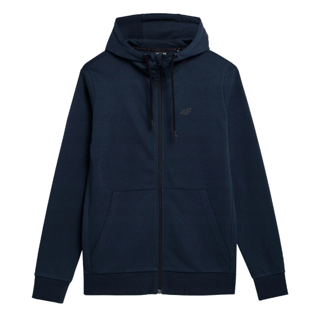 4F Heren h4z22 blm353 hoodie met volledige rits UTPP1606_navyblue large