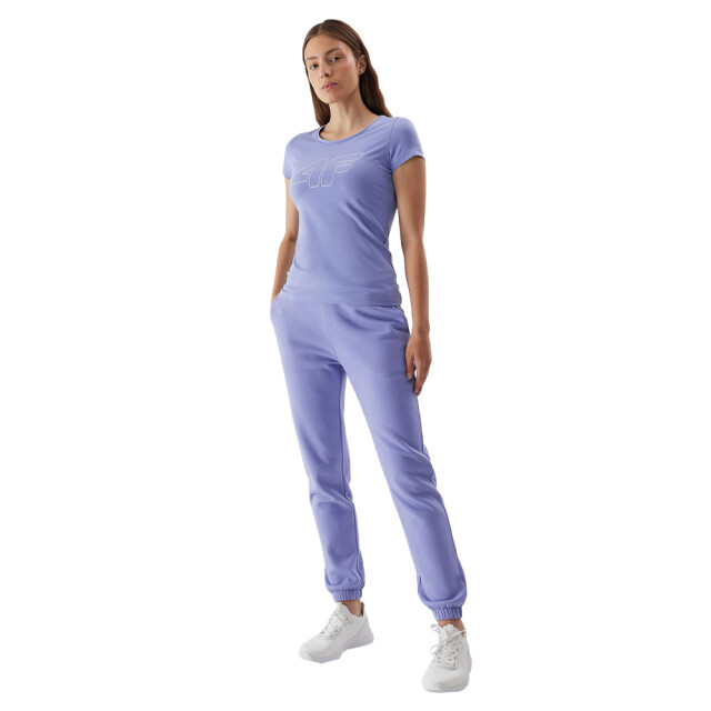 4F Dames bedrukt normaal t-shirt UTPP1613_blue large
