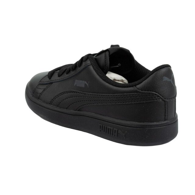 Puma Kinderen/kinderen smash v2 ecologisch leren trainers UTPP1576_black large