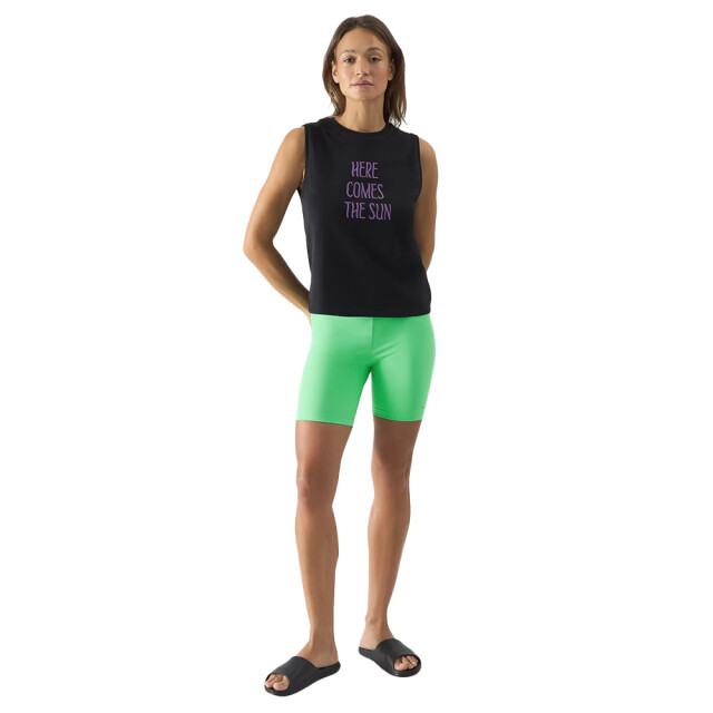 4F Dames f151 legging shorts met hoge taille UTPP1599_green large