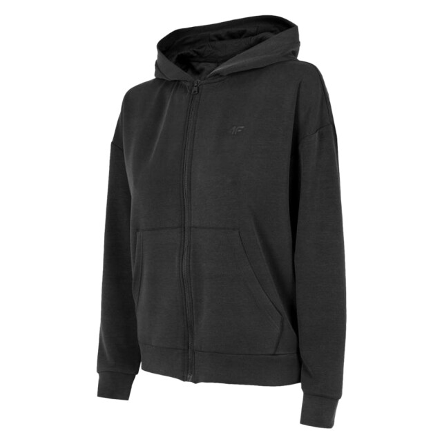 4F Dames h4z22 bld041 hoodie met volledige rits UTPP1602_black large