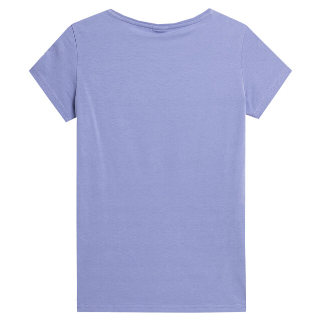 4F Dames bedrukt normaal t-shirt UTPP1613_blue large