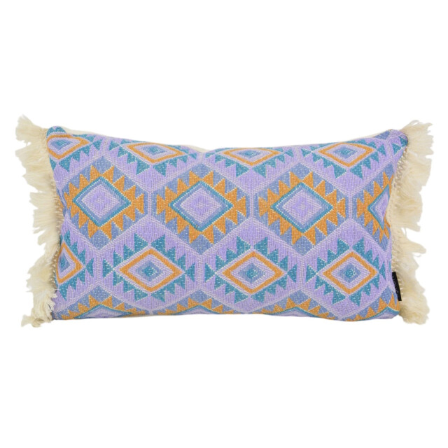 NOVÉE Sierkussen aztec purple | 30 x 50 cm | katoen/linnen 3236738 large