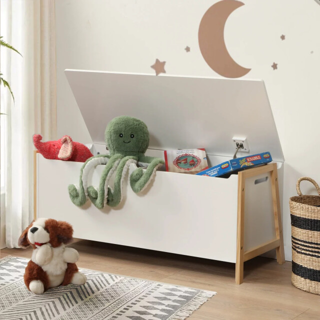 CaliCosy Opbergkist met 2 vakken voor kinderen l99 cm 3243643 large