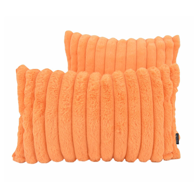 NOVÉE Rosie rib oranje | 45 x 45 cm | kussenhoes | polyester 3236882 large