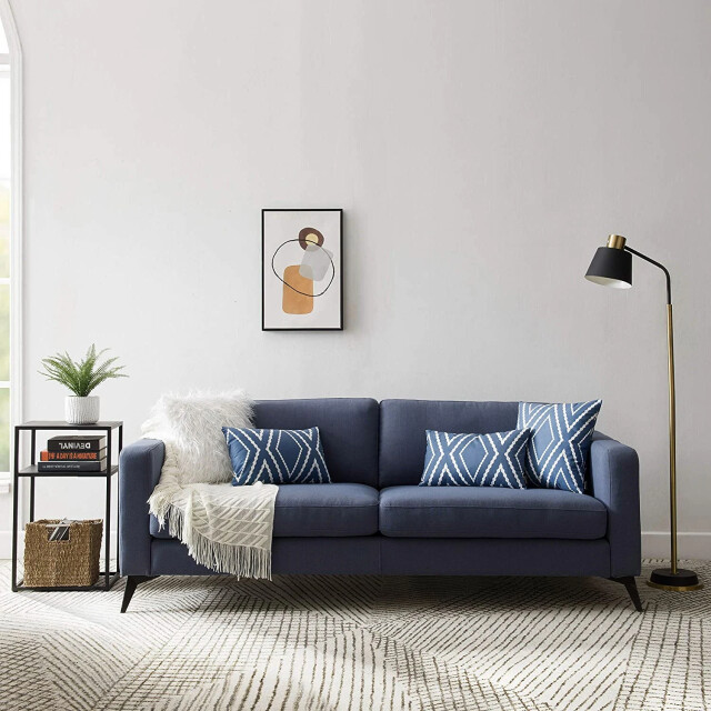 Gek op kussens! Yana blue | 45 x 45 cm | kussenhoes | katoen/polyester 3238708 large