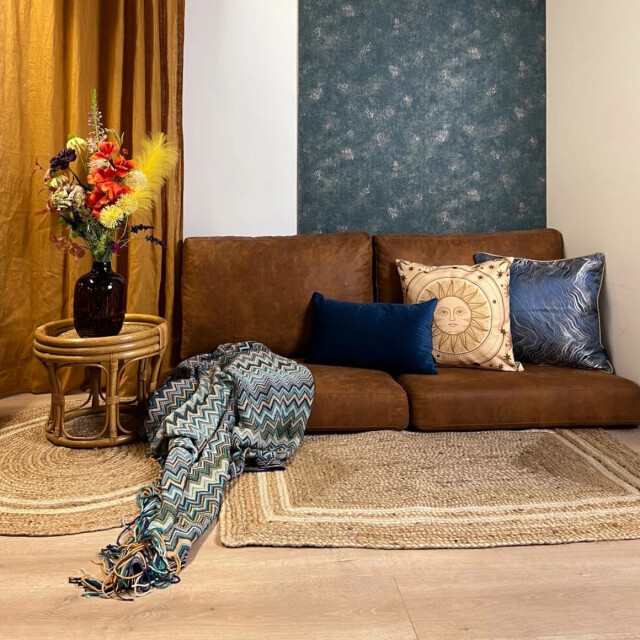 Gek op kussens! Velvet donkerblauw long | 30 x 50 cm | kussenhoes | polyester 3238896 large