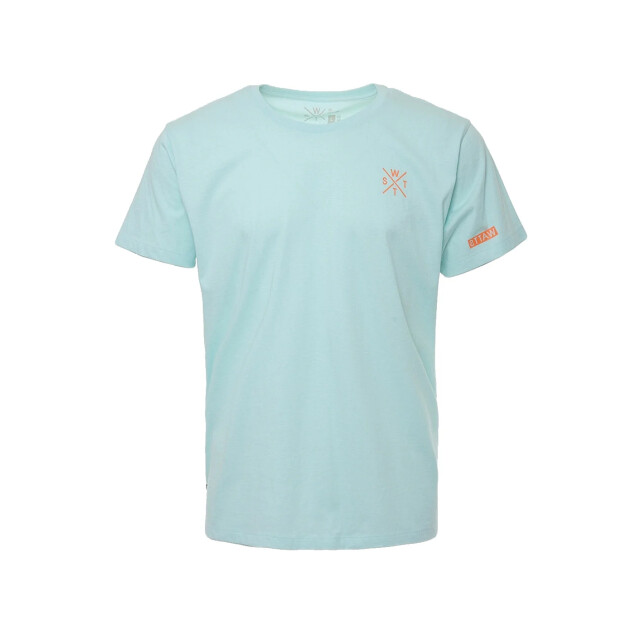 WATTS Unisex t-shirt 01 ronde hals organisch katoen effen 1WATTS01-W4608 large