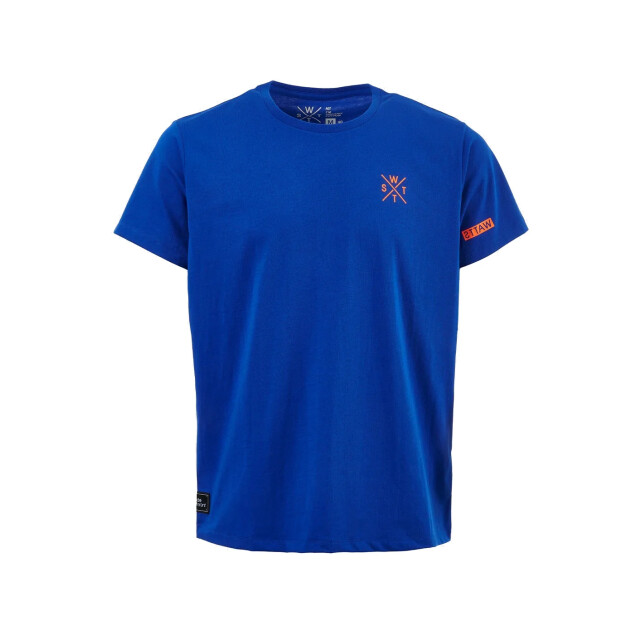 WATTS Unisex t-shirt 01 ronde hals organisch katoen effen 1WATTS01-W6831 large