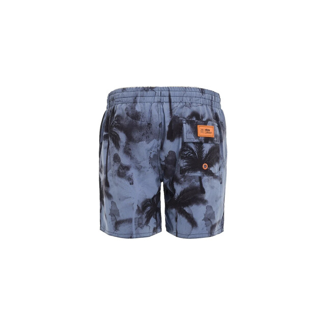 WATTS Heren zwemshort rainbow palm print blauwgrijs 1R-RAINBOW-WP415 large