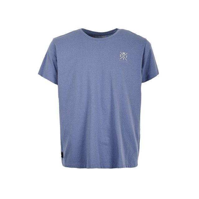 WATTS Unisex logo backprint t-shirt palm organisch katoen 1PALM-W4015 large
