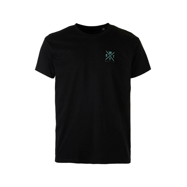 WATTS Unisex logo backprint t-shirt palm organisch katoen 1PALM-W9199 large