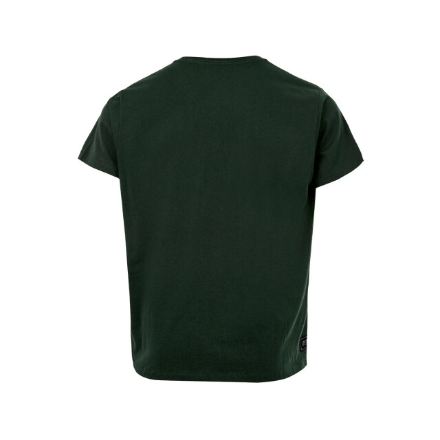 WATTS Unisex logo t-shirt 03 organisch katoen donkergroen 1WATTS03-W6110 large