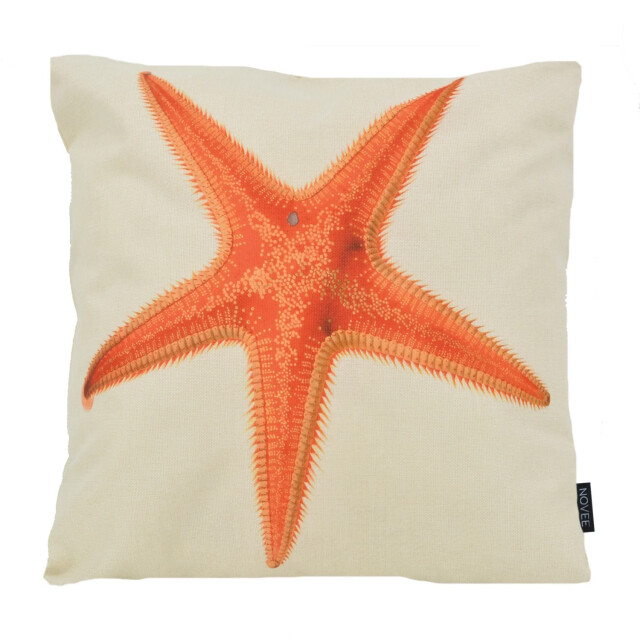 NOVÉE Sea star / zeester | 45 x 45 cm | kussenhoes | katoen/linnen 3237038 large