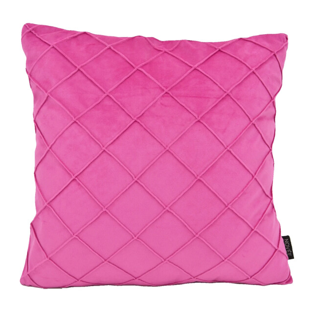NOVÉE Velvet cross roze | 45 x 45 cm | kussenhoes | velvet/polyester 3236978 large