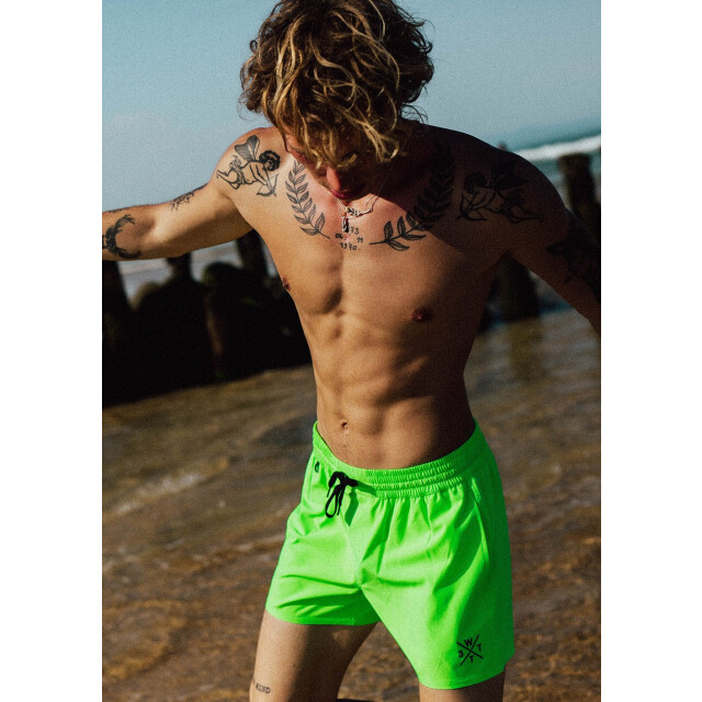 WATTS Heren zwemshort r-coolz effen neon 1R-COOLZ-W4339 large