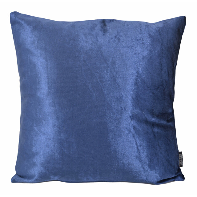 Gek op kussens! Velvet shine blauw | 45 x 45 cm | kussenhoes | velvet/polyester 3238657 large