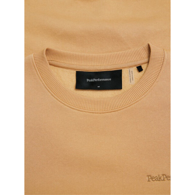 Peak Performance M original small logo crew sierra sand G79590170 large