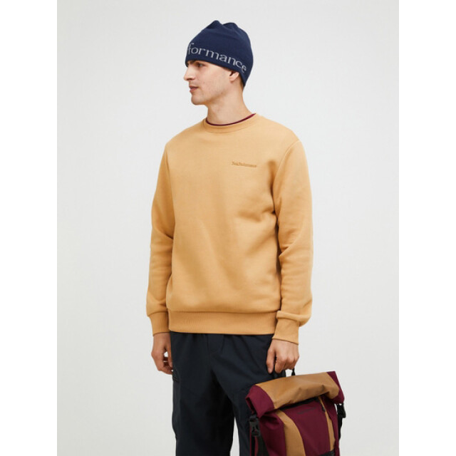 Peak Performance M original small logo crew sierra sand G79590170 large