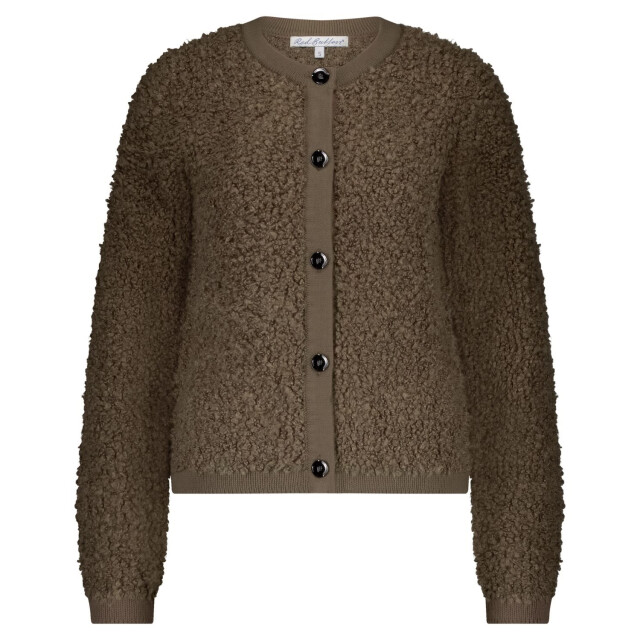 Red Button Boucle mud Boucle Mud large
