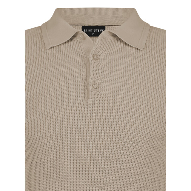 Saint Steve Sander-s 20006 sand melange heren trui 20006 Sand Melange/SANDER-S large
