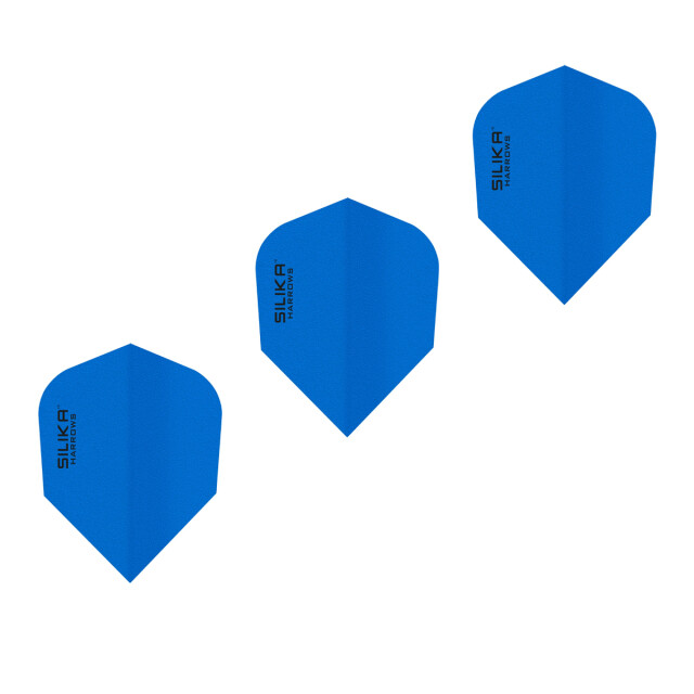 Harrows Silica solid dart flights (set van 3) UTPP4742_blue large