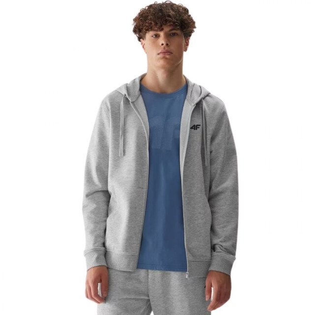 4F Heren wss24tswsm0951 full zip hoodie UTPP4750_grey large