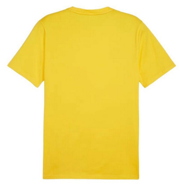 Puma Heren team doel casuals t-shirt UTPP4612_yellow large
