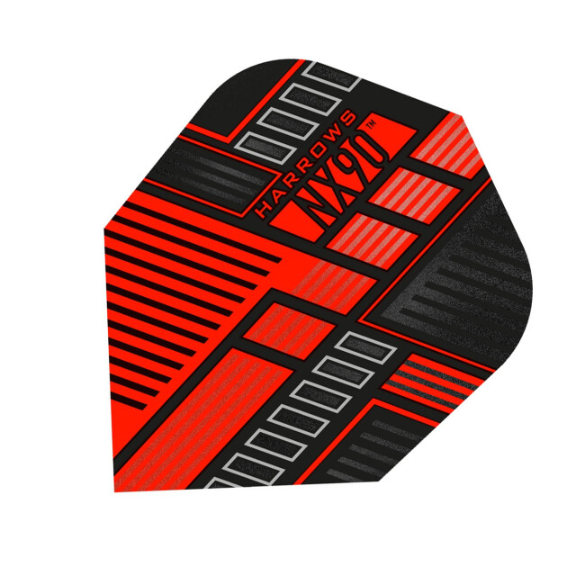 Harrows Nx90 veren dart vluchten (set van 3) UTPP4721_red large
