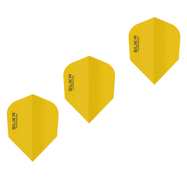 Harrows Silica solid dart flights (set van 3) UTPP4742_yellow large