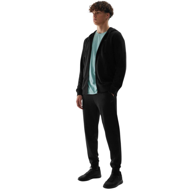 4F Heren wss24tswsm0951 full zip hoodie UTPP4751_black large