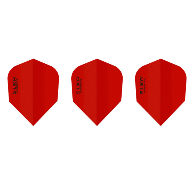 Harrows Silica solid dart flights (set van 3) UTPP4742_red large