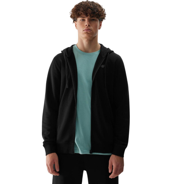 4F Heren wss24tswsm0951 full zip hoodie UTPP4751_black large