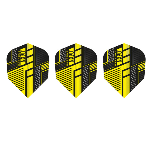 Harrows Nx90 veren dart vluchten (set van 3) UTPP4721_yellow large