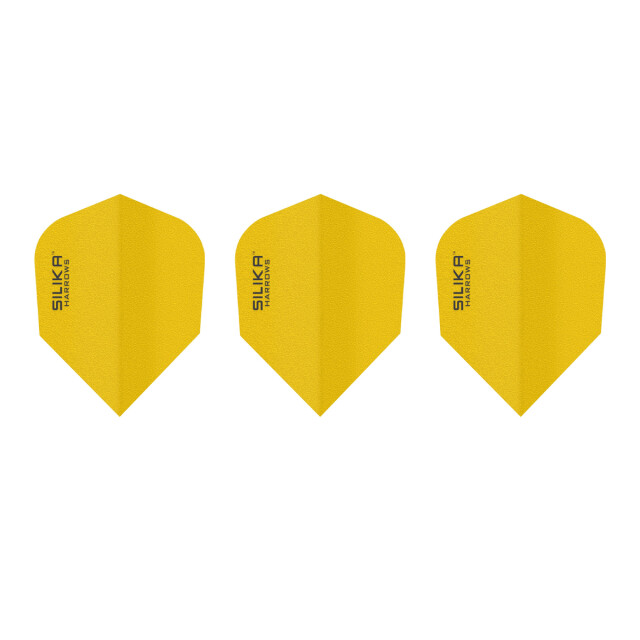 Harrows Silica solid dart flights (set van 3) UTPP4742_yellow large