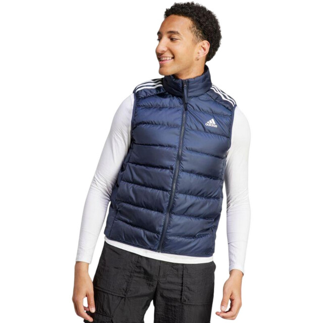 Adidas Heren 3 strepen donzen lichtgewicht gilet UTPP4198_navyblue large