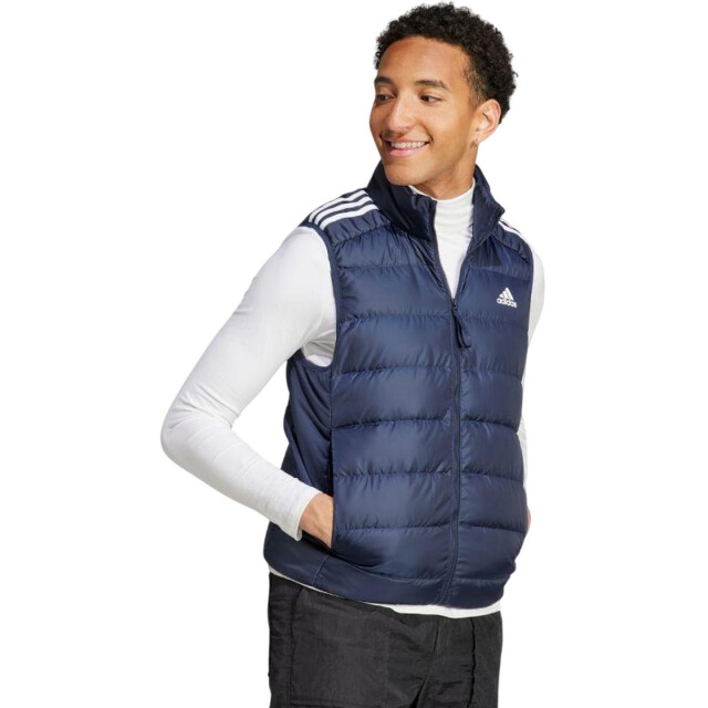 Adidas Heren 3 strepen donzen lichtgewicht gilet UTPP4198_navyblue large