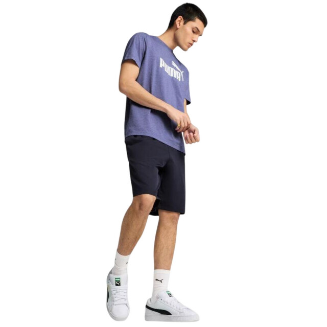 Puma Heren ess no.1 logo heather t-shirt UTPP4258_violet large