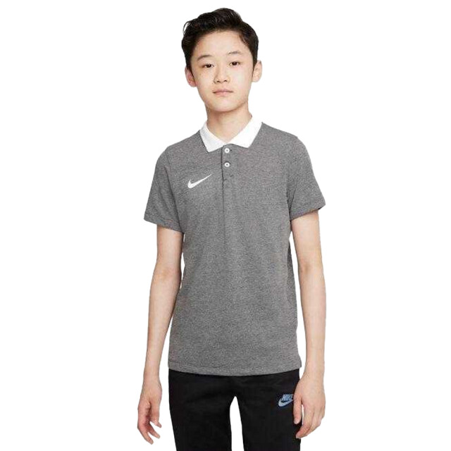 Nike Kinder/kids park 20 dri-fit poloshirt met korte mouwen UTPP4418_grey large