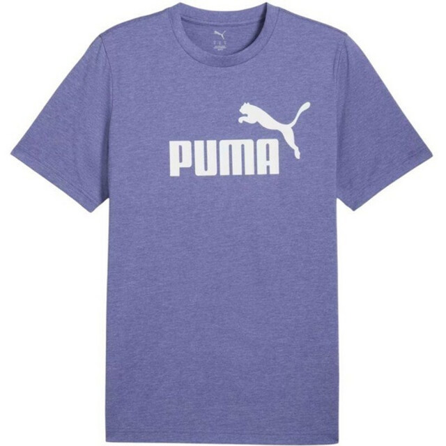 Puma Heren ess no.1 logo heather t-shirt UTPP4258_violet large