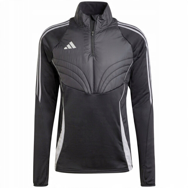 Adidas Heren tiro 24 quarter zip winter top UTPP4257_blackgrey large