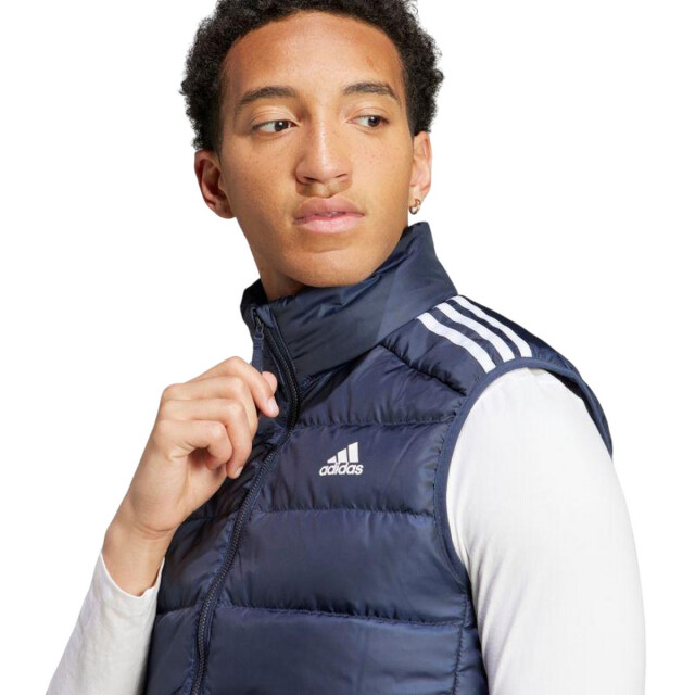 Adidas Heren 3 strepen donzen lichtgewicht gilet UTPP4198_navyblue large