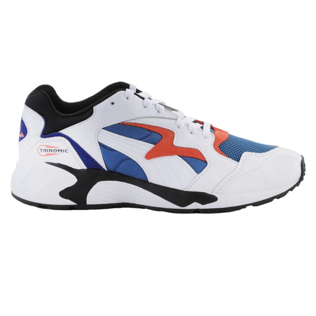 Puma Heren prevail leren trainers UTPP4117_whiteredblue large