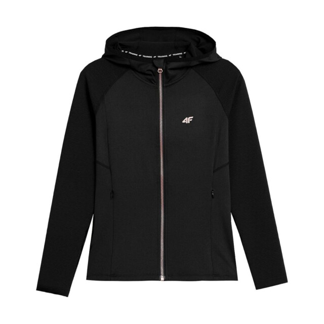 4F Dames h4z21 hoodie met volledige rits UTPP456_black large
