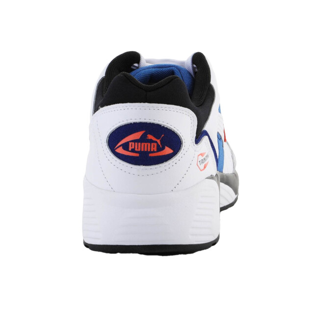 Puma Heren prevail leren trainers UTPP4117_whiteredblue large