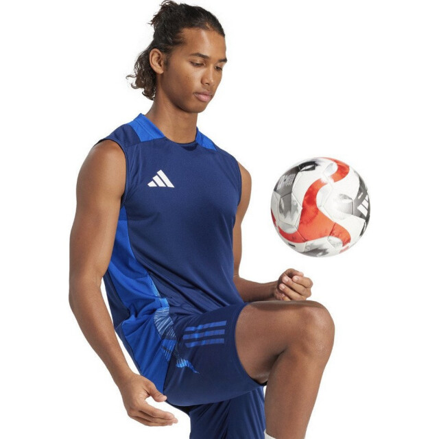Adidas Heren tiro 24 wedstrijd trainingsshirt mouwloos UTPP3007_navyblue large